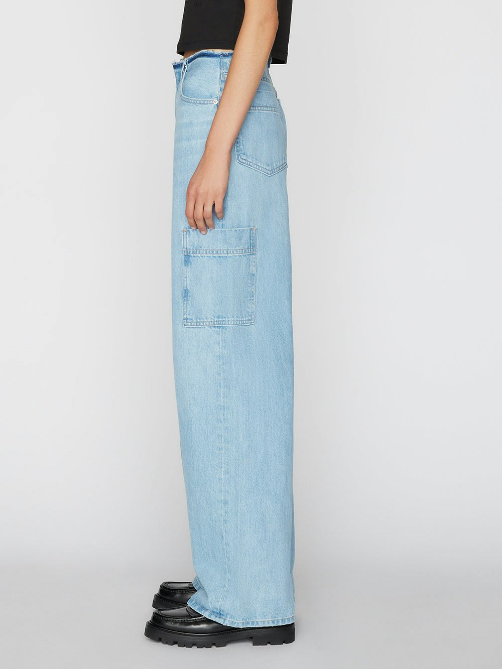 jeans side view